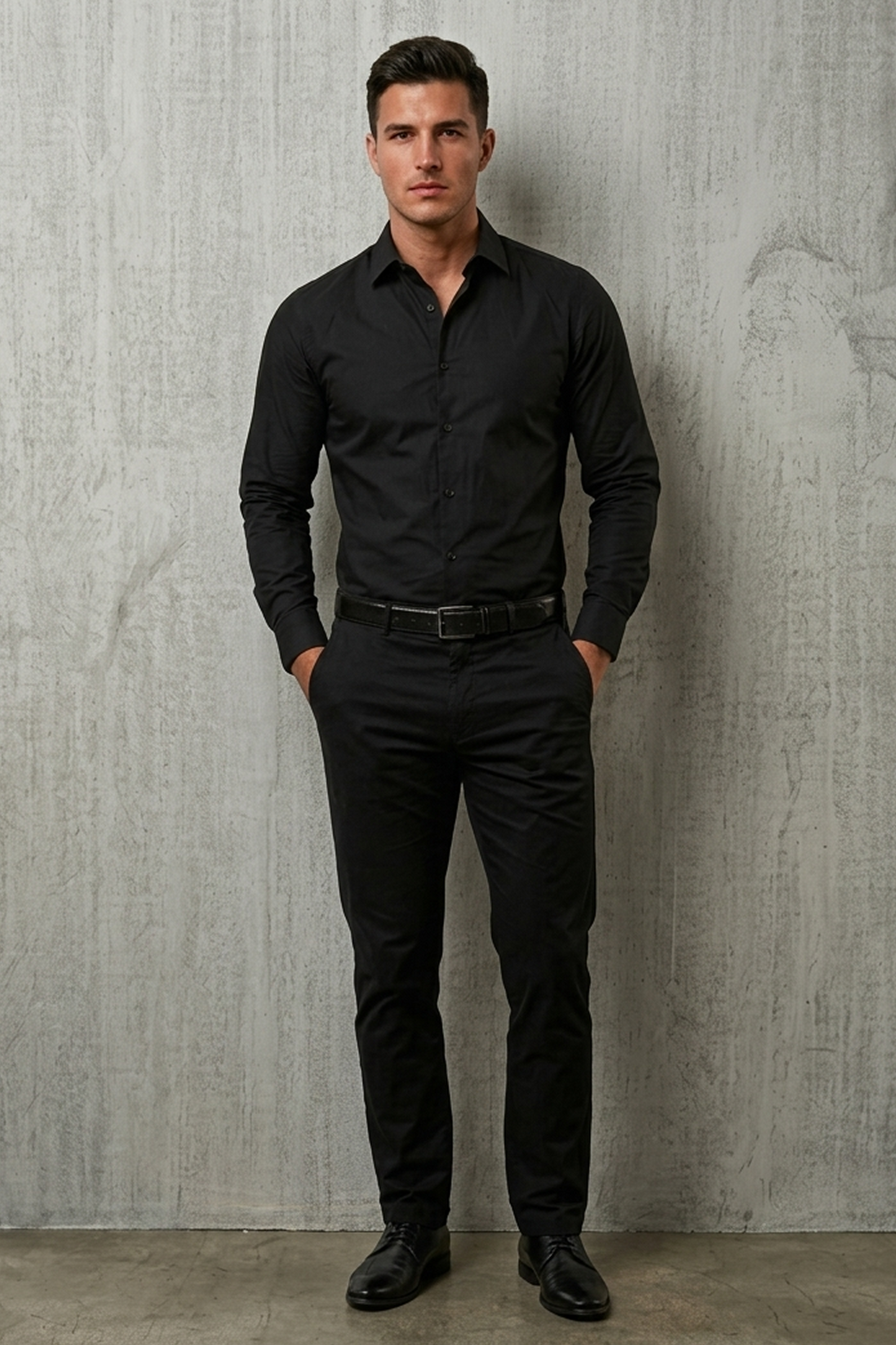 Black Formal shirt
