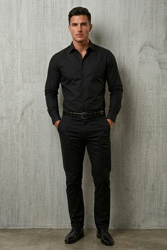 Black Formal shirt