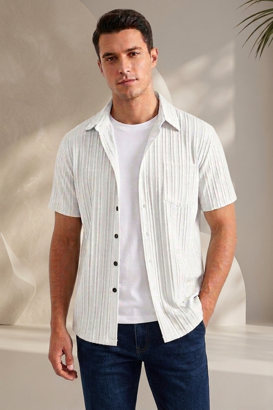 White Formal Shirt Popcorn AND Sugarcane